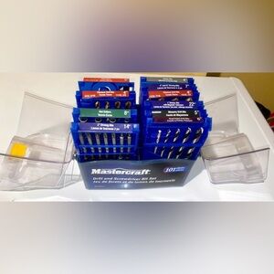 Mastercraft 101-Piece Drill and Screwdriver Bit Set